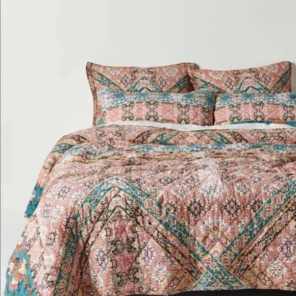 Anthropologie Euro Sham Kachel 1 Sham 26" Square - Picture 2 of 2